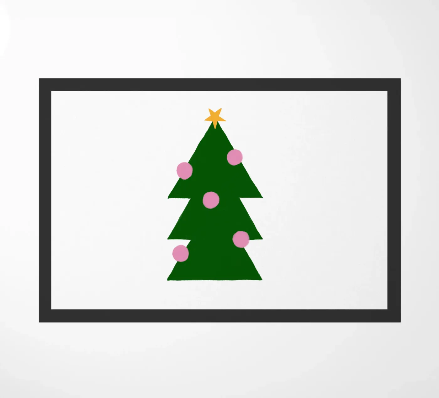 Tannenbaum mit Kugeln zerbino da Sophie Augustin Illustration