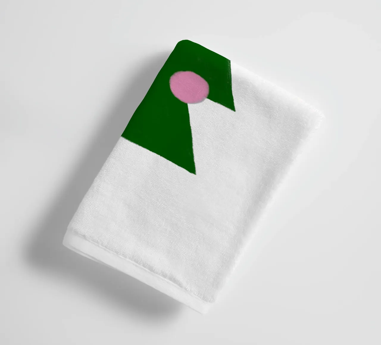 Tannenbaum mit Kugeln asciugamano da bagno da Sophie Augustin Illustration