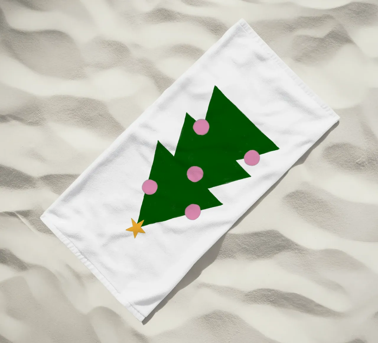 Tannenbaum mit Kugeln telo mare da Sophie Augustin Illustration