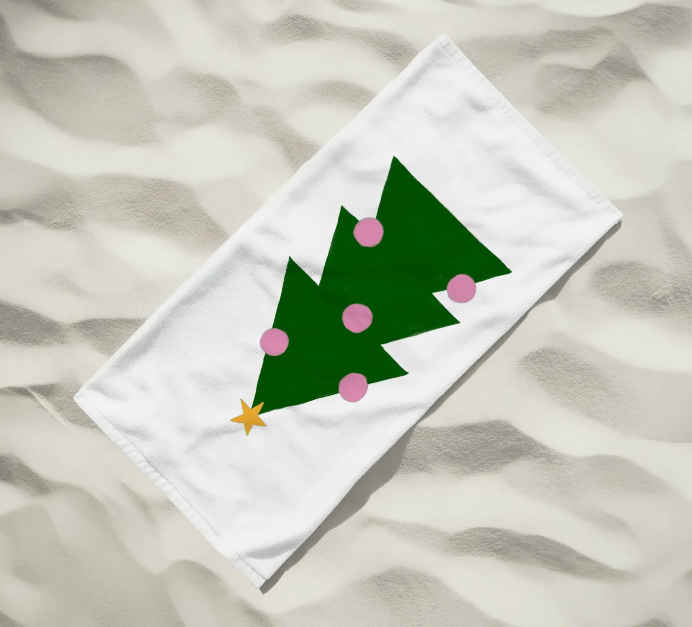Tannenbaum mit Kugeln telo mare da Sophie Augustin Illustration