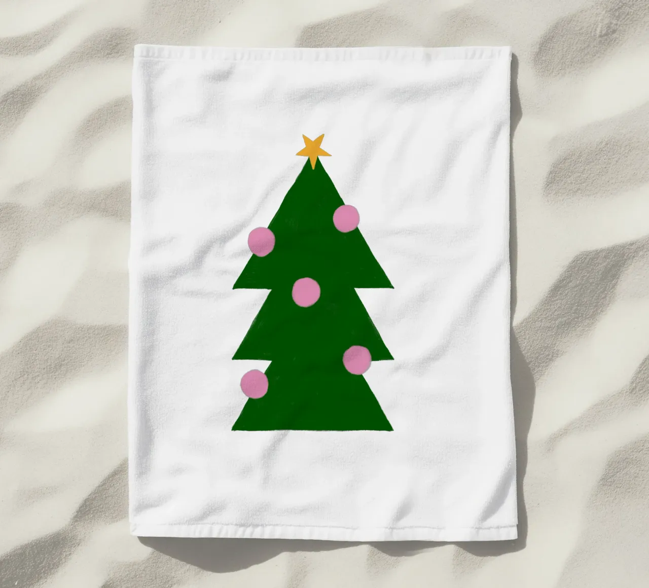 Tannenbaum mit Kugeln telo mare da Sophie Augustin Illustration