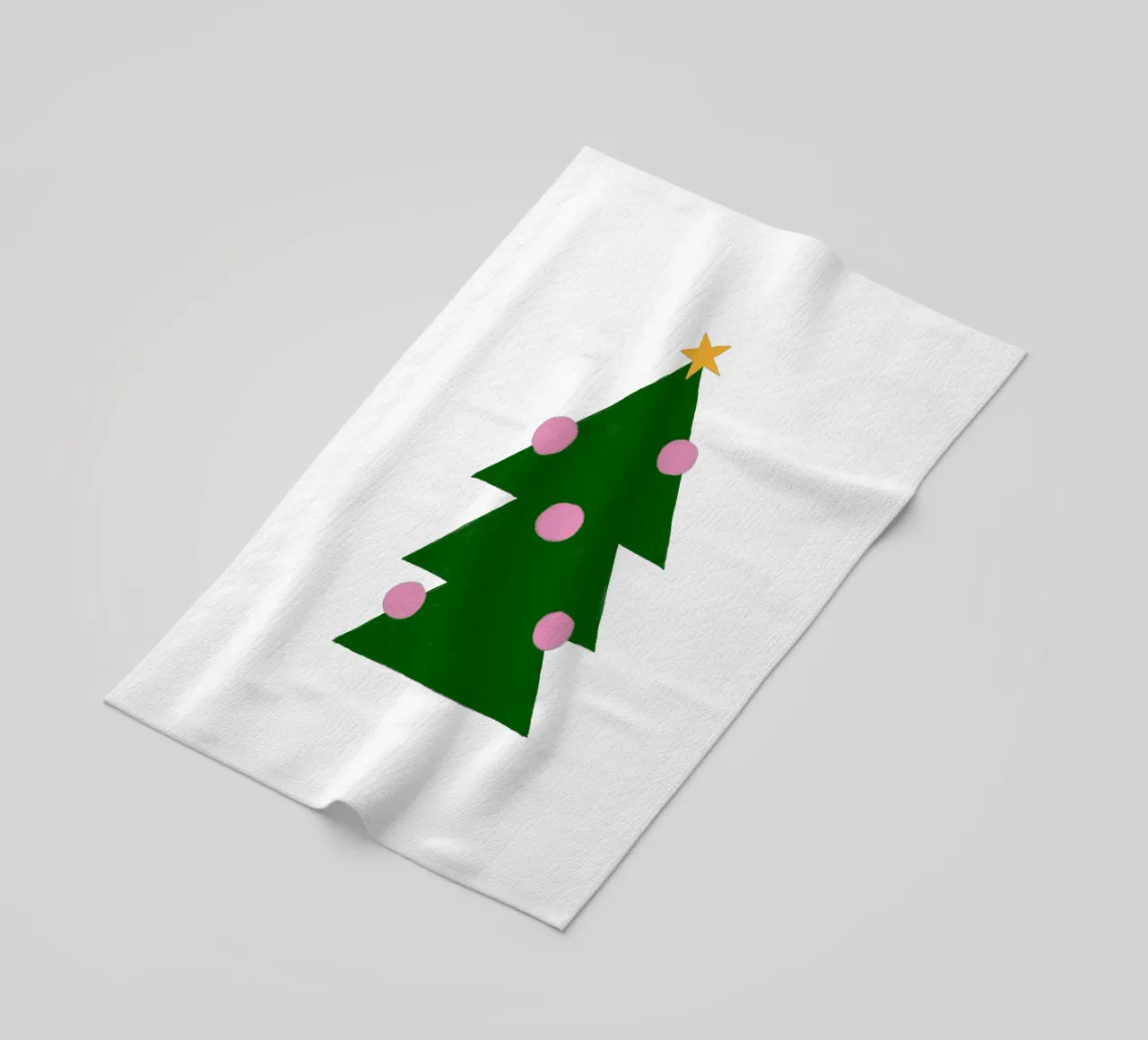 Tannenbaum mit Kugeln telo mare da Sophie Augustin Illustration
