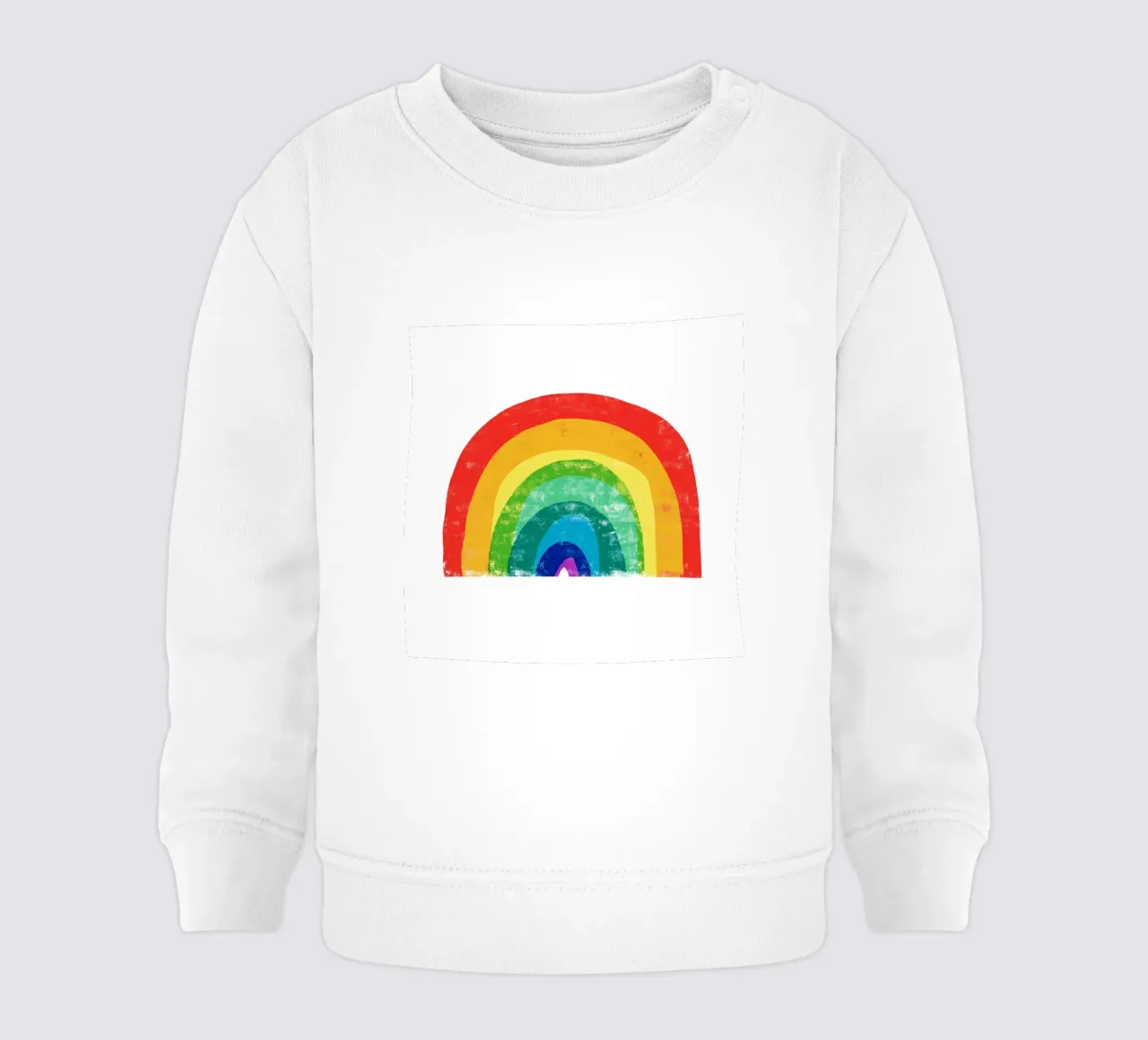 Arcobaleno felpa neonato da Kim Hubball Studio