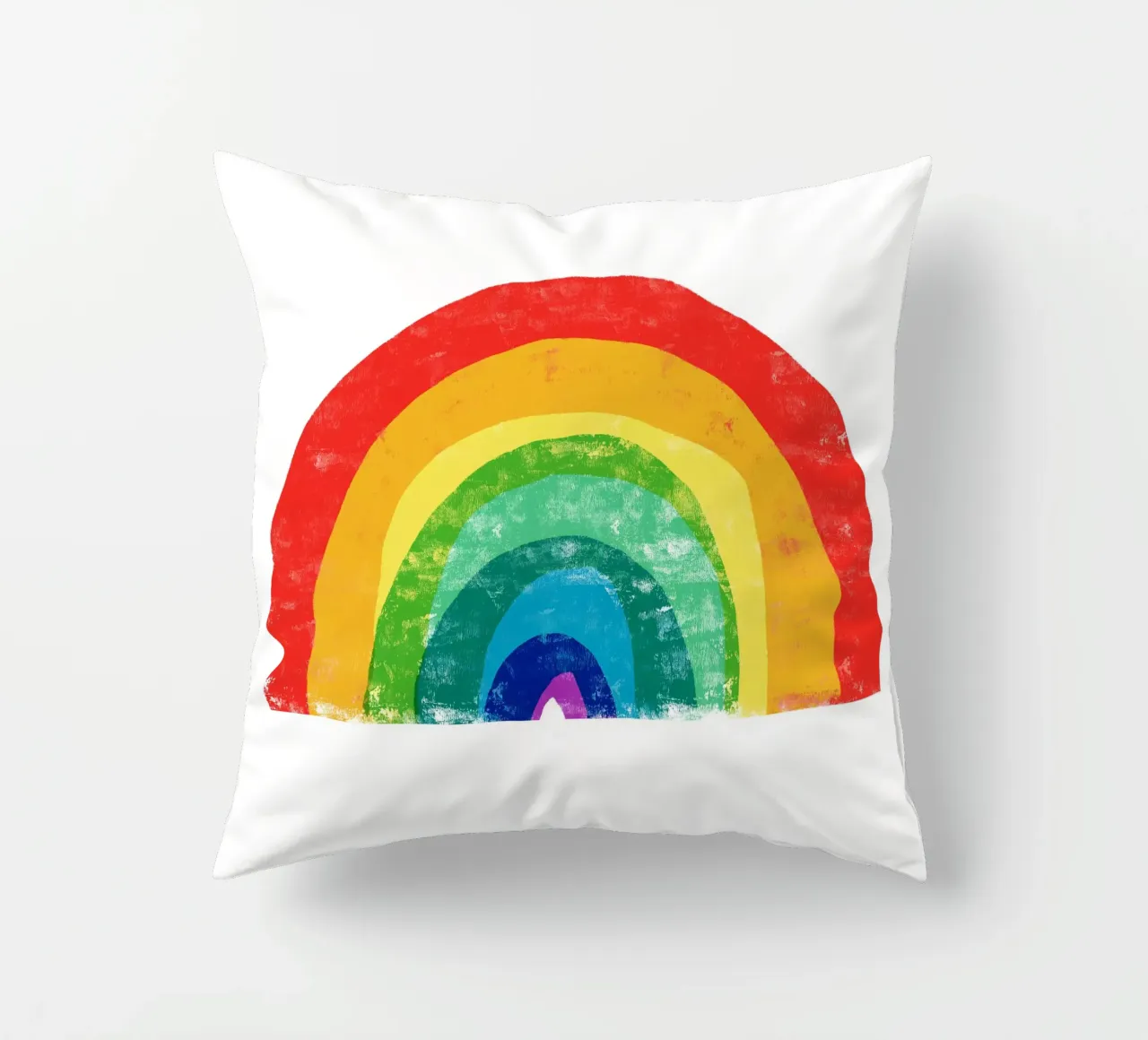 Arcobaleno cuscino da Kim Hubball Studio