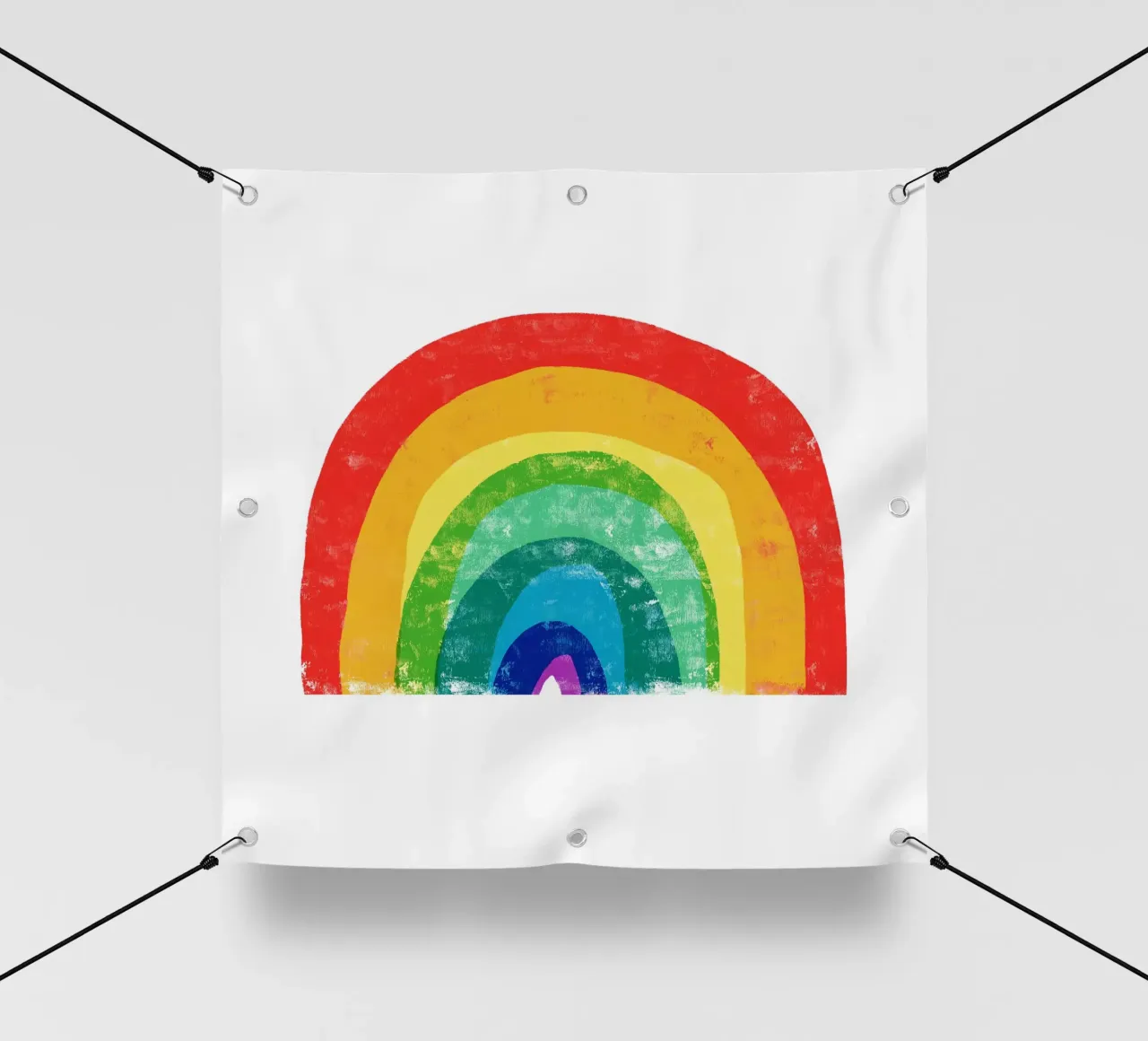 Arcobaleno telo in pvc da Kim Hubball Studio