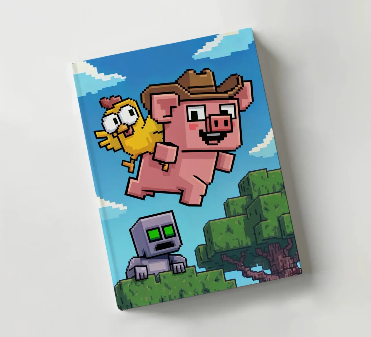 Minecraft notebook by Stellar Creative