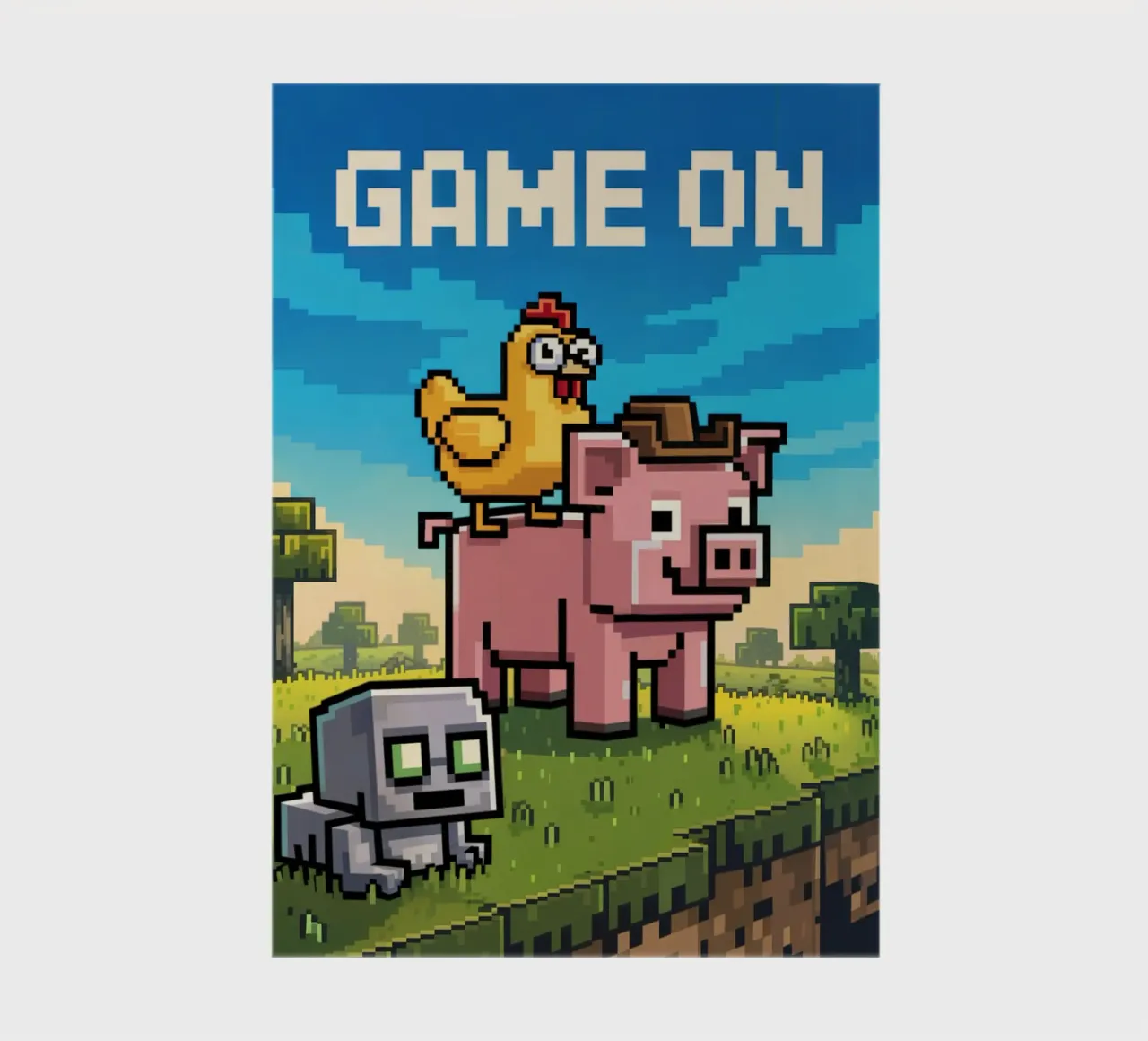 Minecraft Game On diario da Stellar Creative