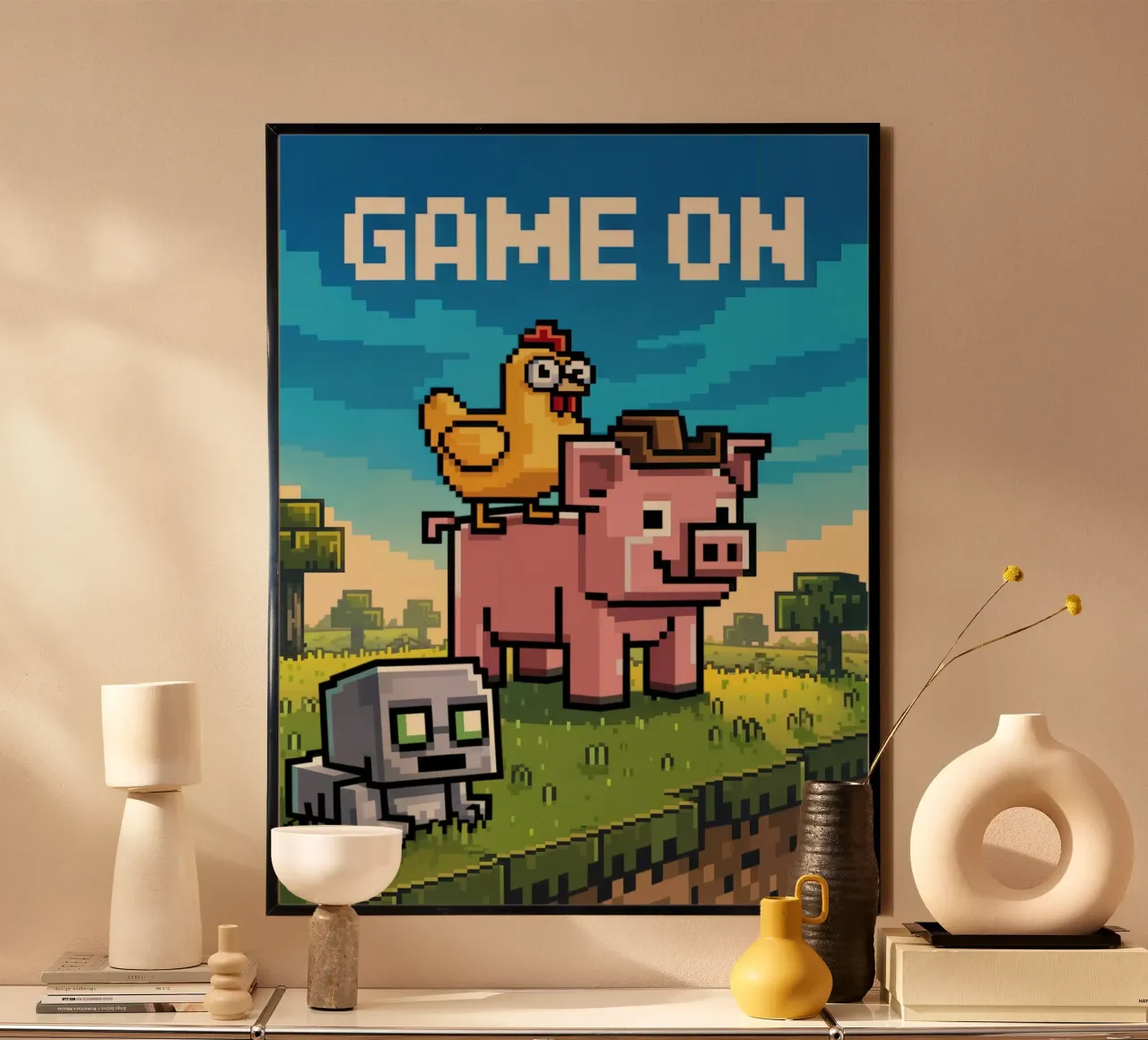 Minecraft Game On poster da Stellar Creative