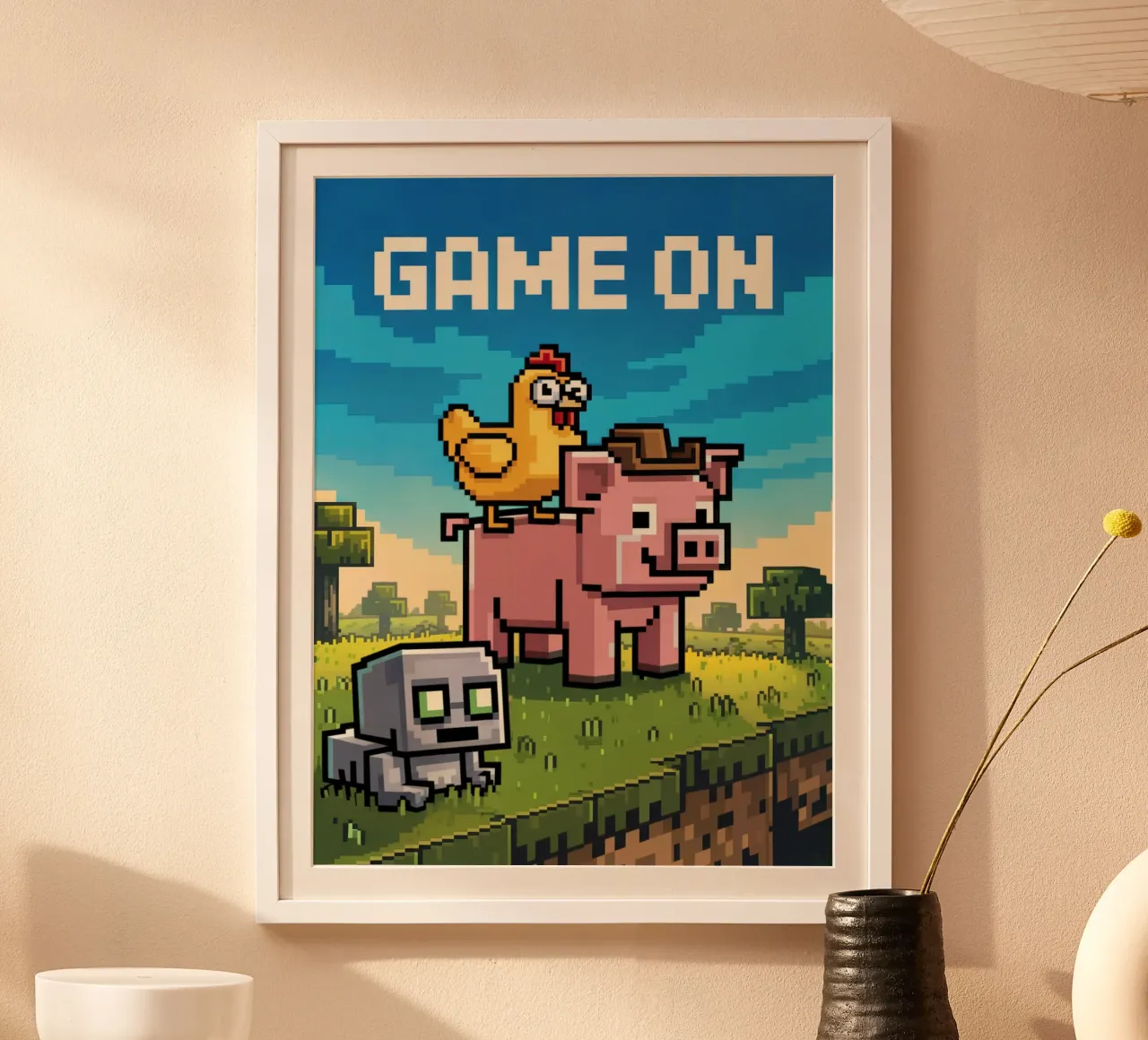 Minecraft Game On poster da Stellar Creative