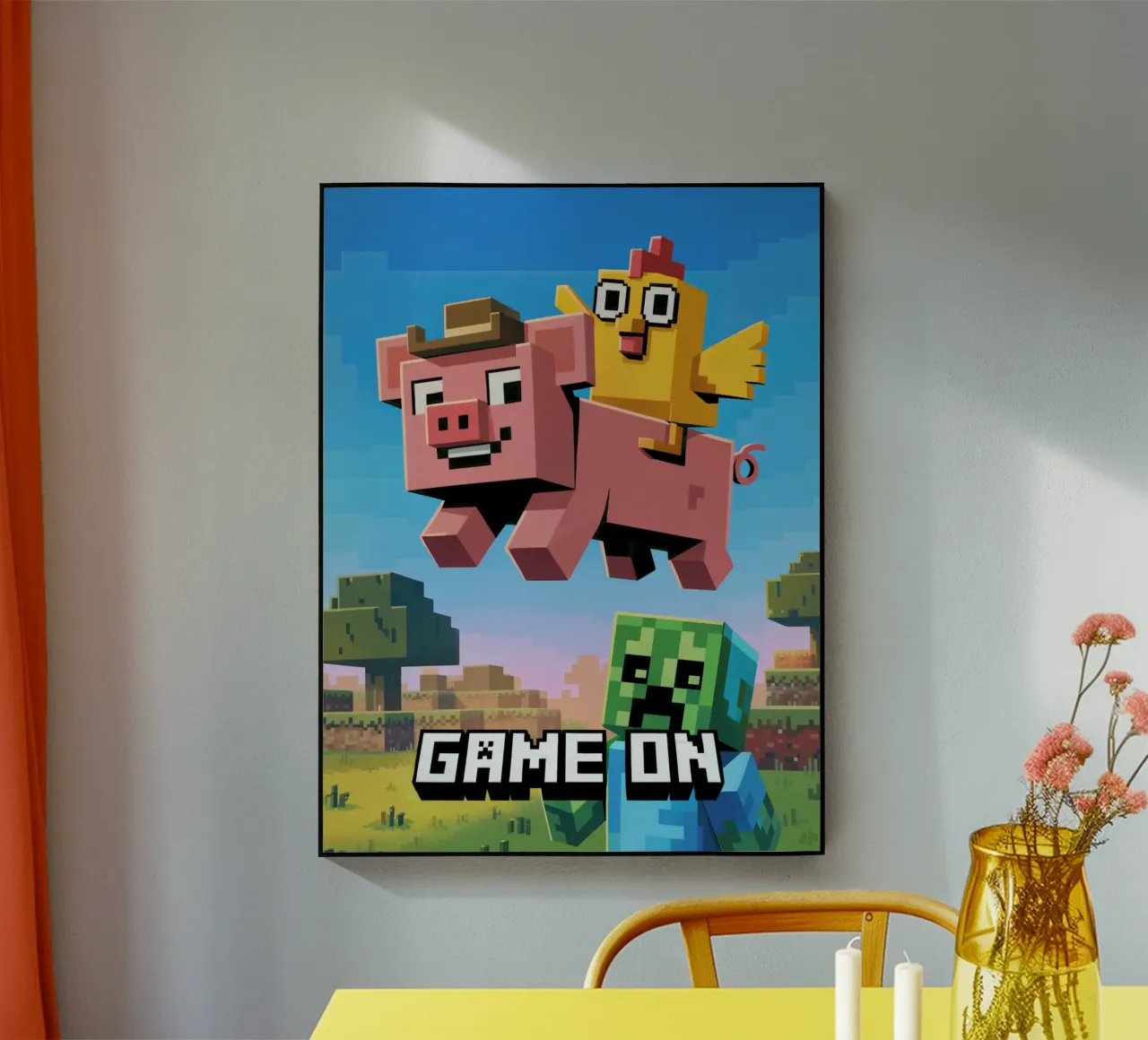 Minecraft Game On plexiglass da Stellar Creative