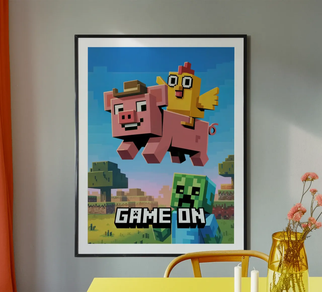 Minecraft Game On carta hahnemühle da Stellar Creative