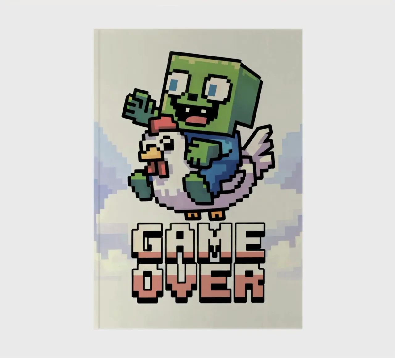 Minecraft Game Over diario da Stellar Creative