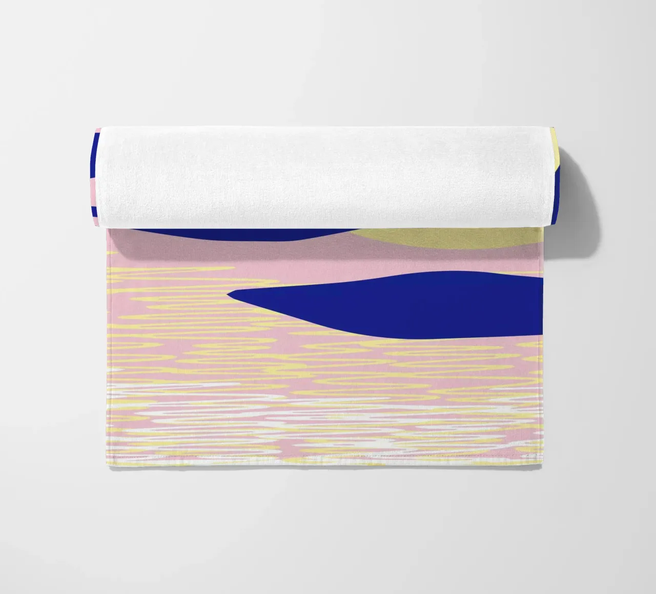 Sole al tramonto telo mare da Kim Hubball Studio