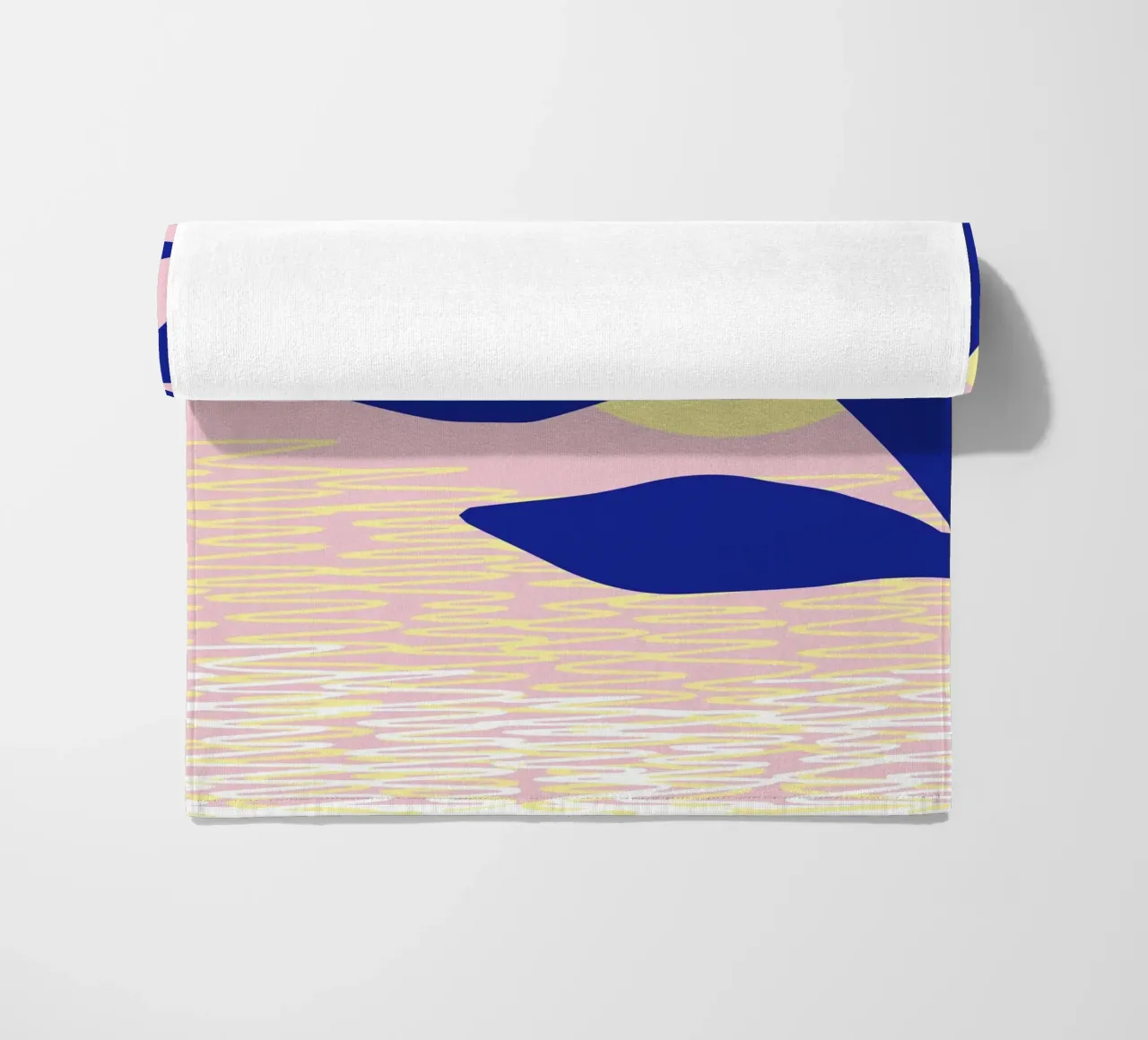 Sole al tramonto telo mare da Kim Hubball Studio