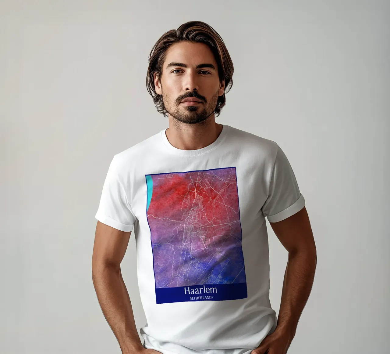 Haarlem NETHERLANDS t-shirt da WorldPrint