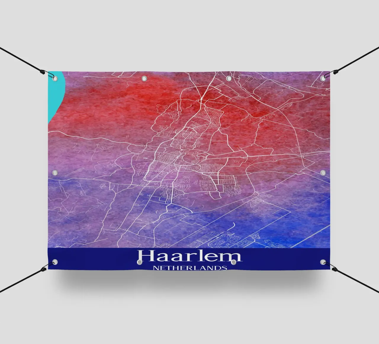 Haarlem NETHERLANDS telo in pvc da WorldPrint
