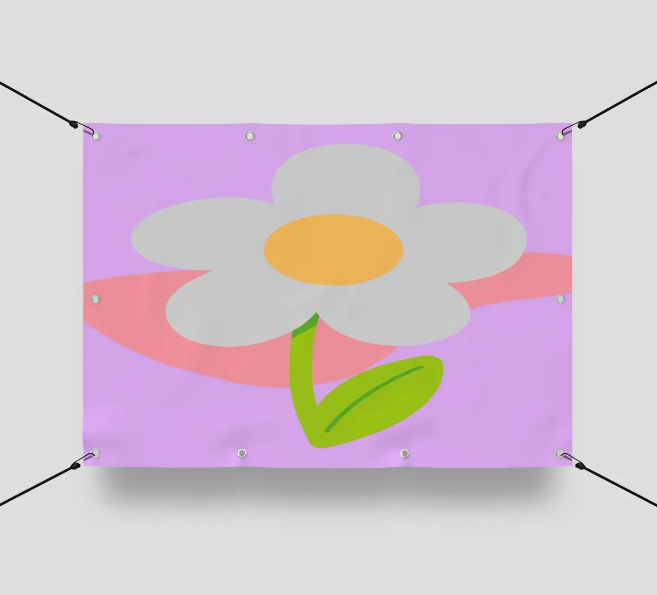Minimalist Daisy telo in pvc da LisaArtes