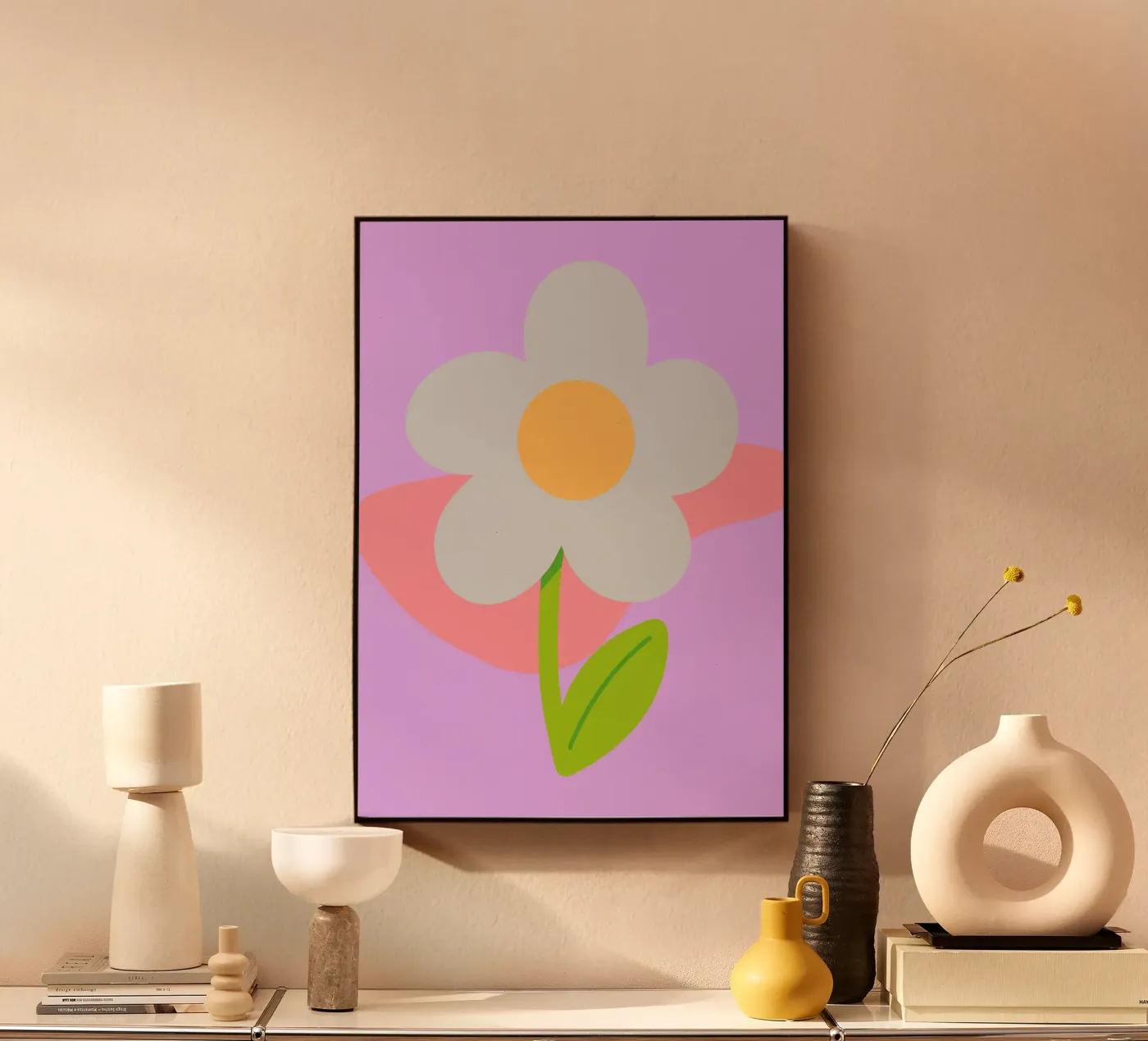 Minimalist Daisy plexiglass da LisaArtes