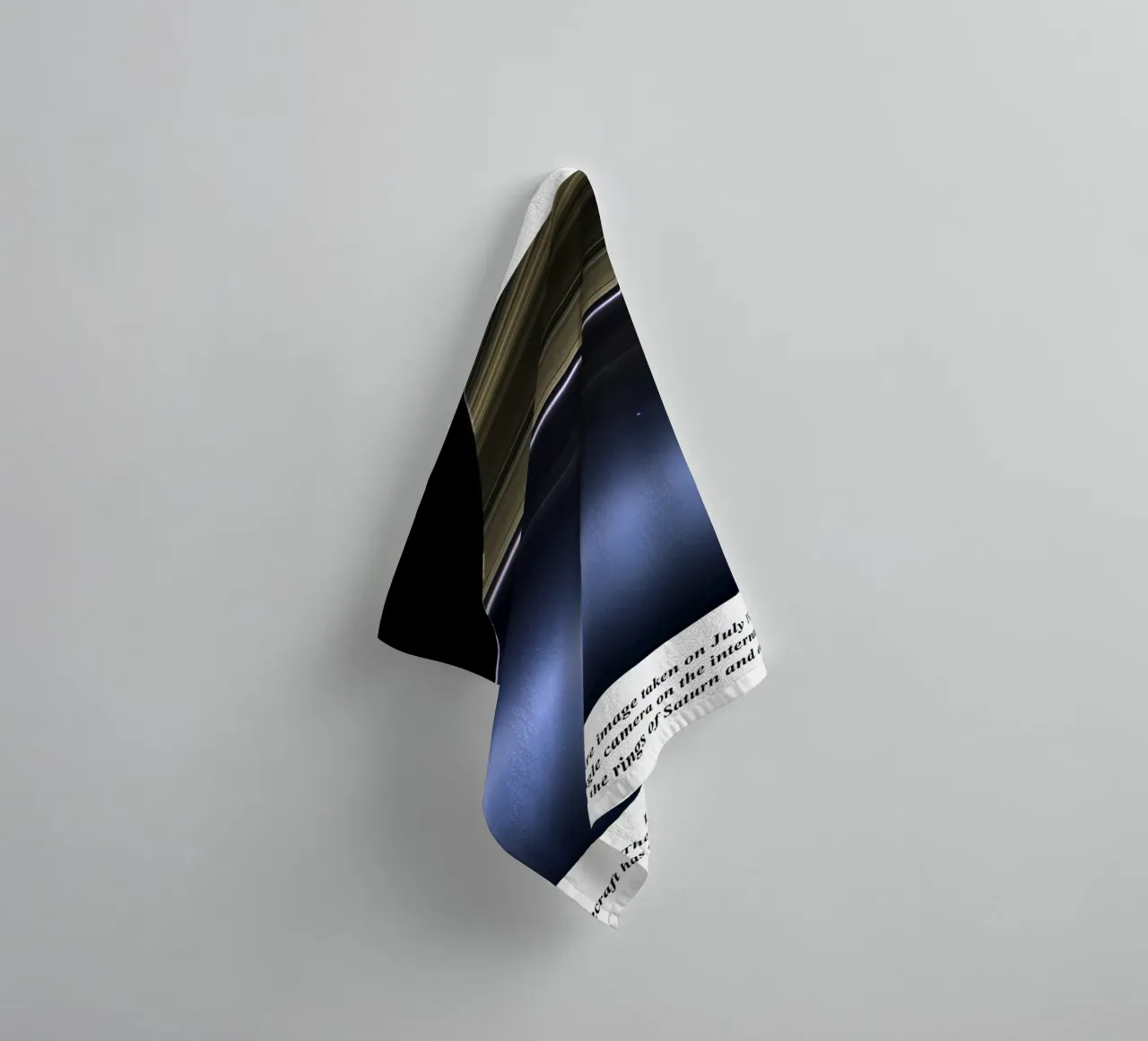 Pale Blue Dot towel by sidine shop