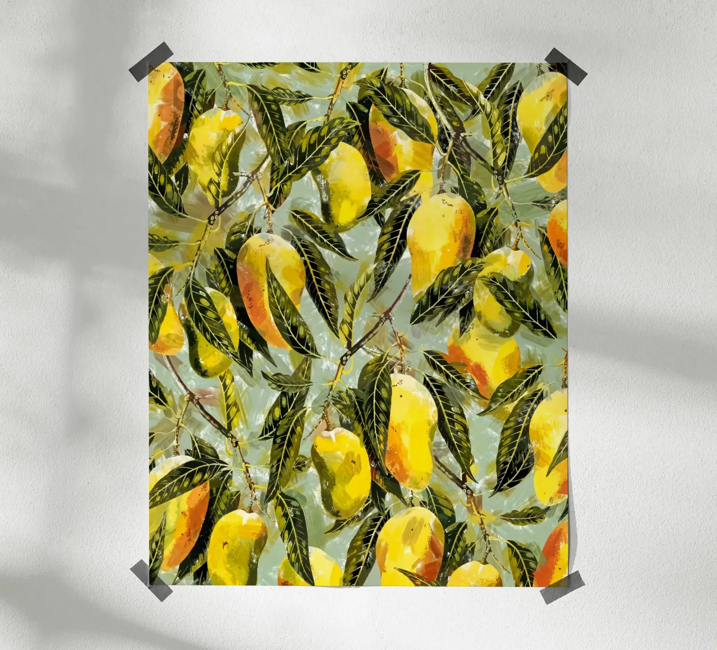 Mango-Saison Poster von 83oranges