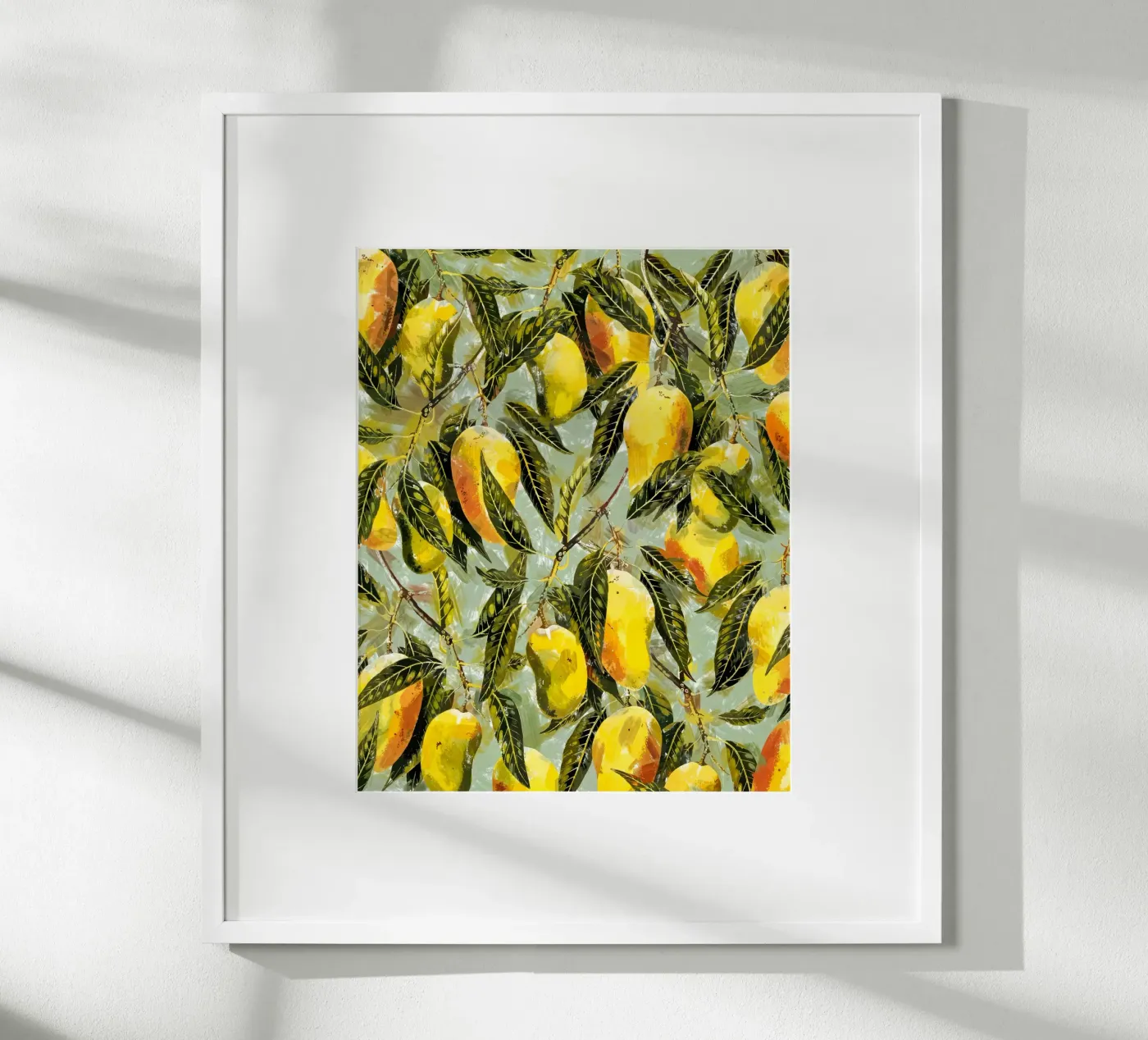 Mango-Saison Poster von 83oranges
