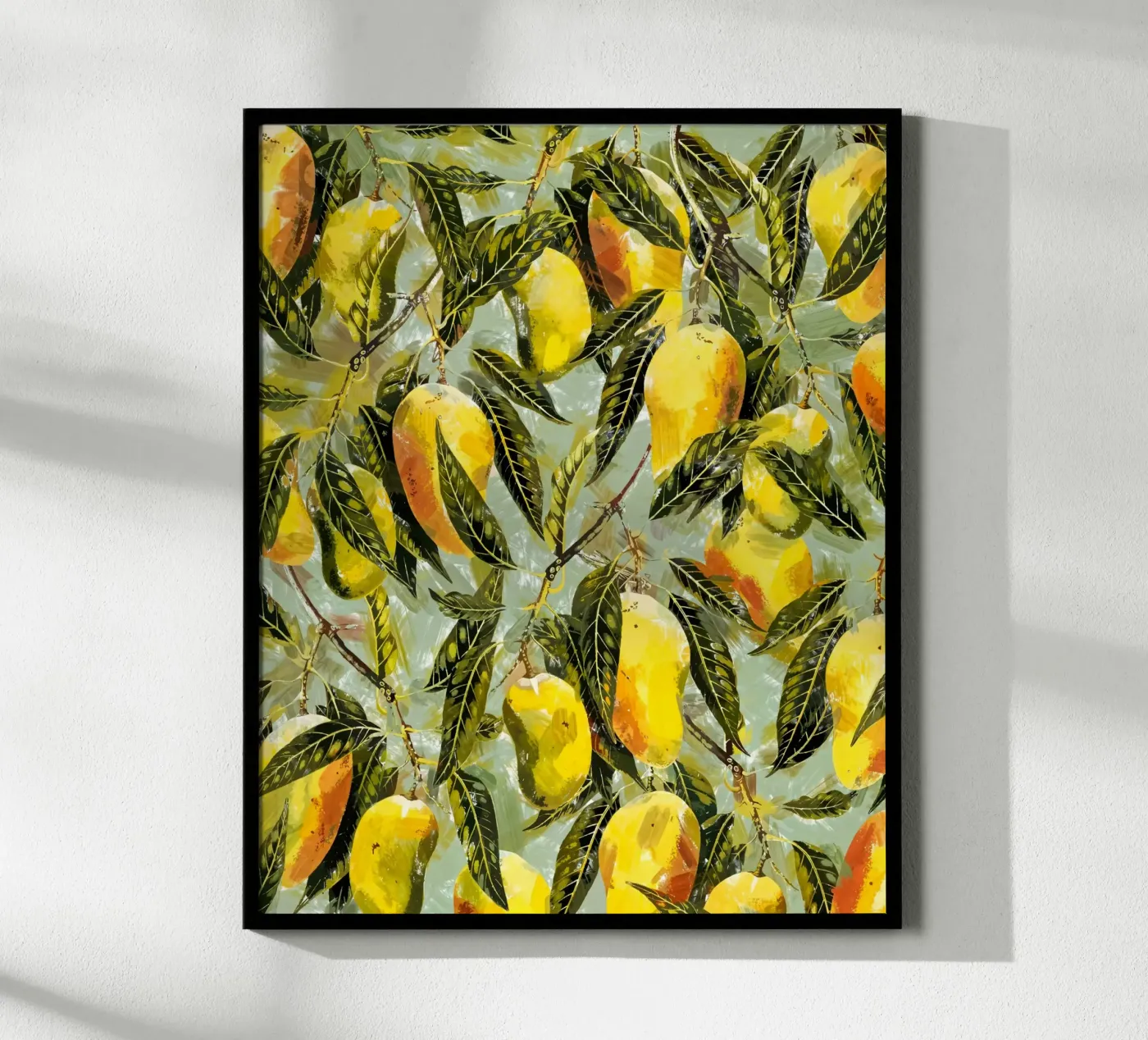 Mango-Saison Poster von 83oranges