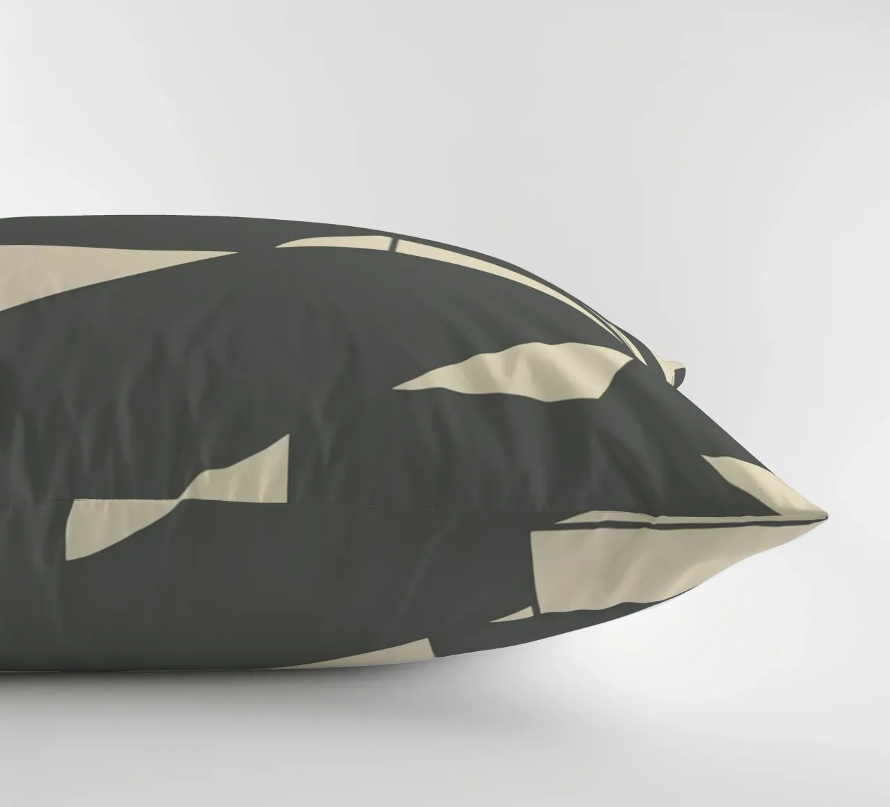 Grigio e geometrico cuscino da Little Dean