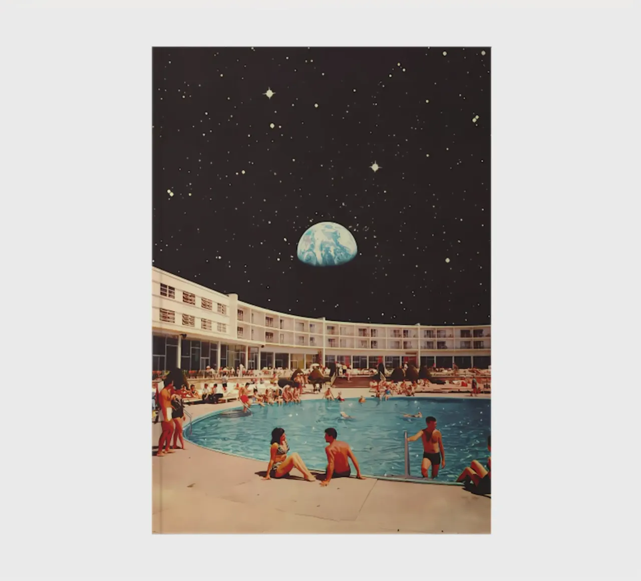Lunar Pool notebook by sidine shop