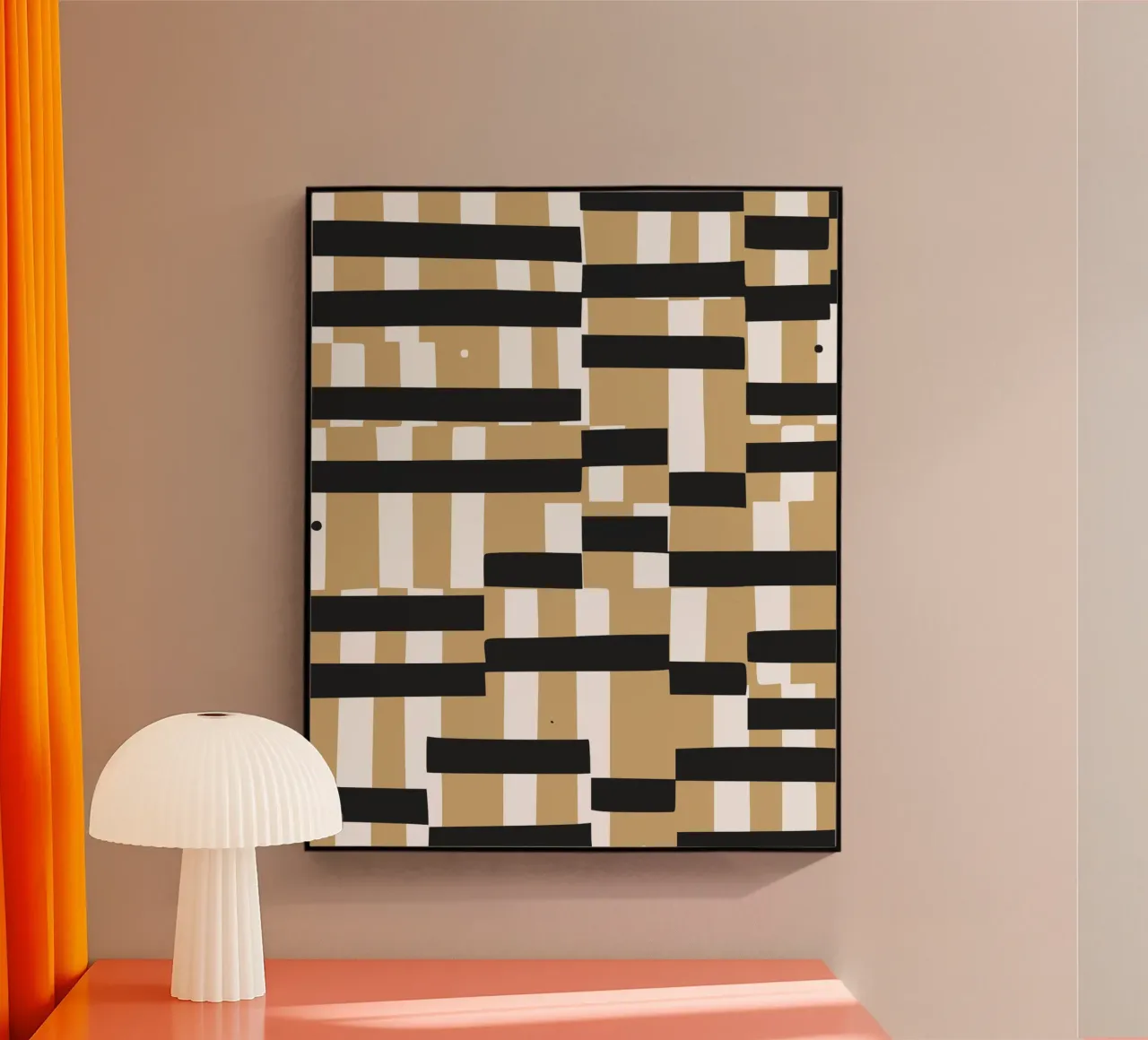 Nella striscia nera plexiglass da Little Dean