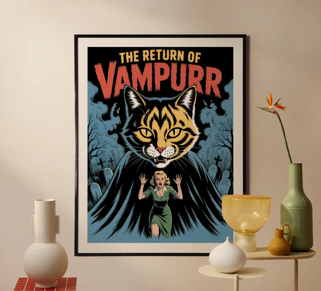 Halloween Spooky Vampire Cat The Return of Vampurr hahnemühle de Stellar Creative