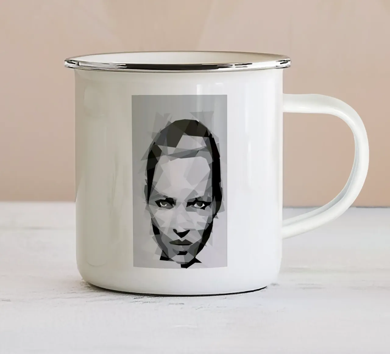 Kate II taza de esmalte de Three Of The Possessed