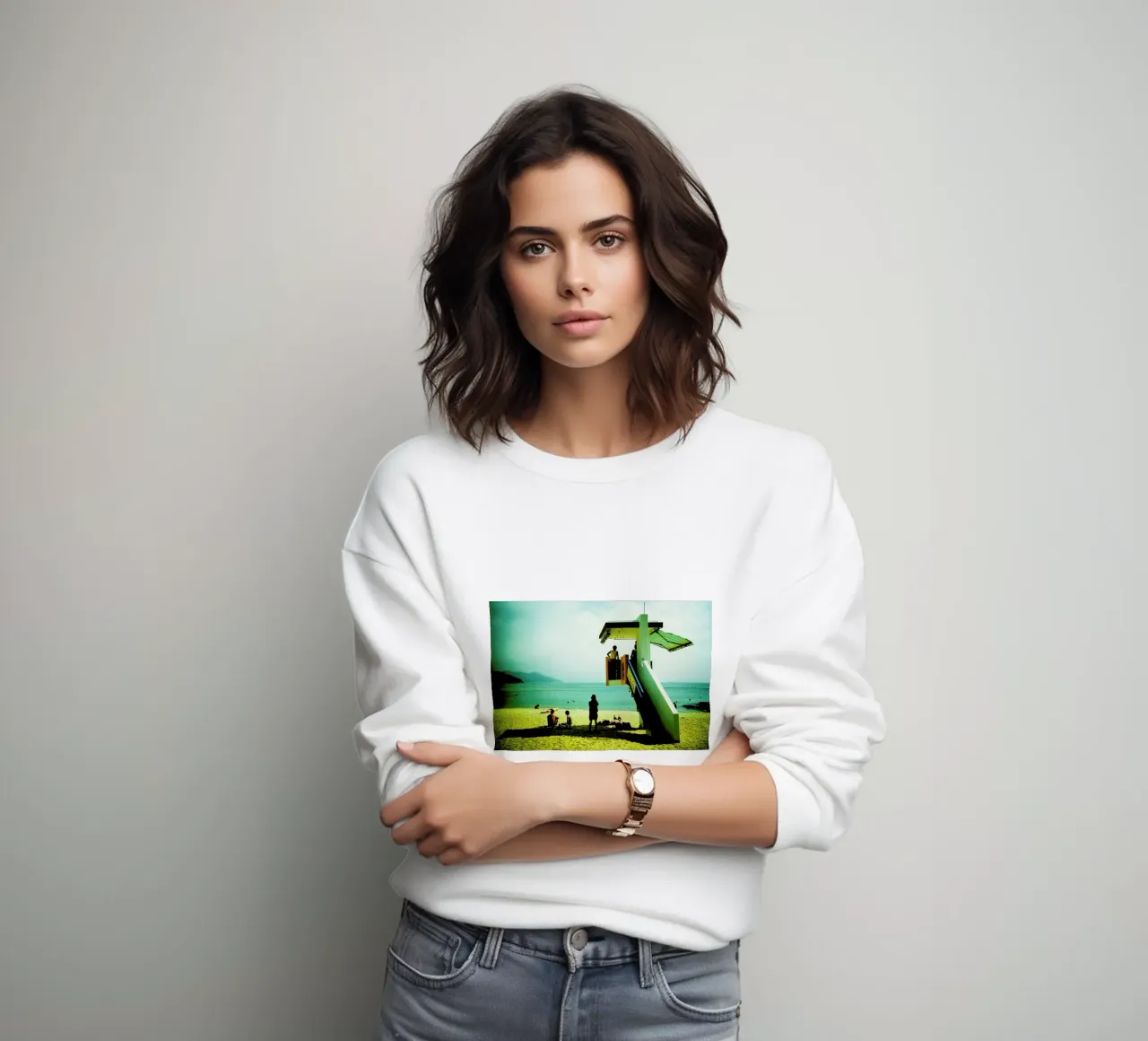 Lamma Island sweatshirt van BLAEK Design Studio