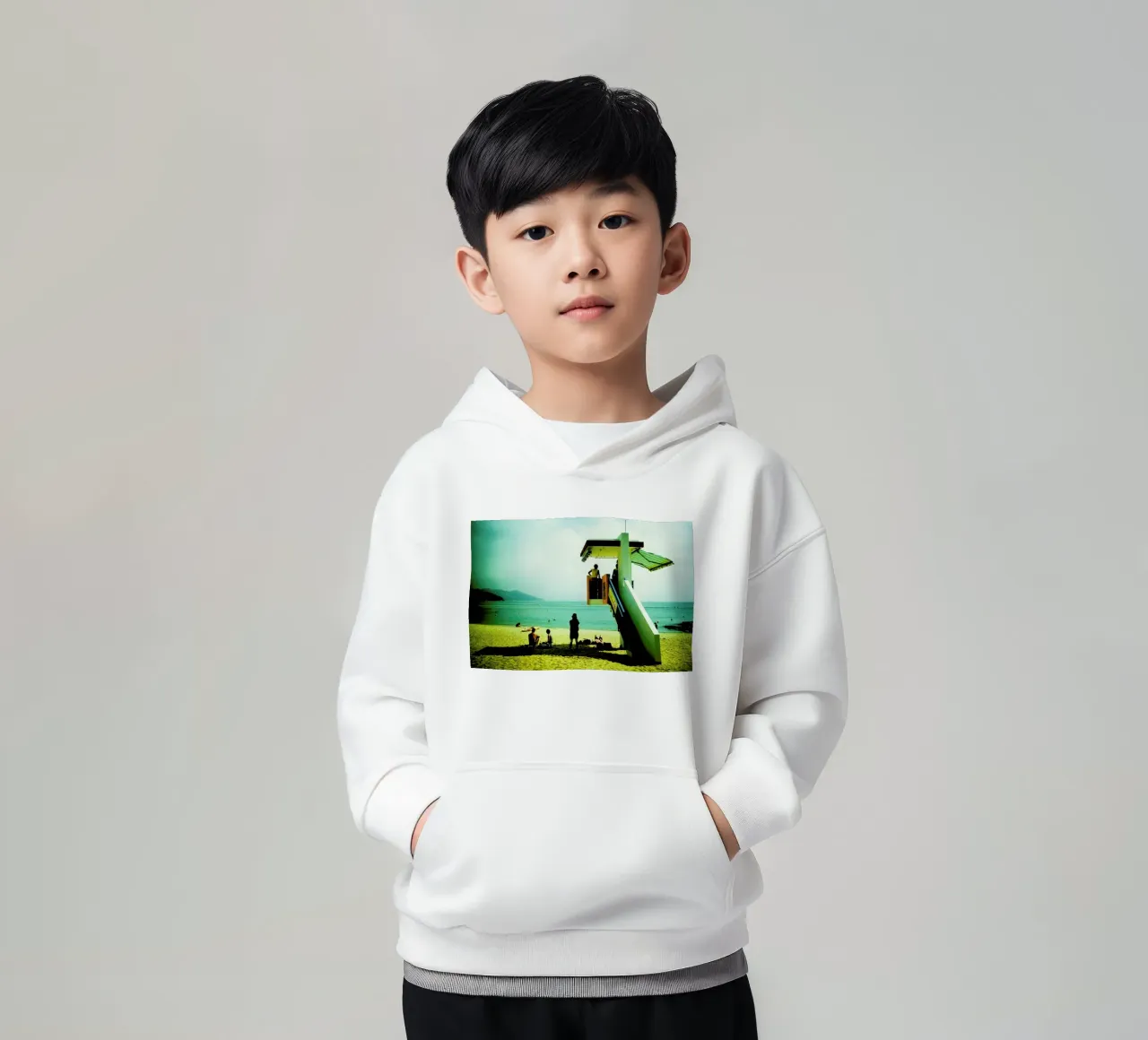 Lamma Island Kinder Hoodie von BLAEK Design Studio