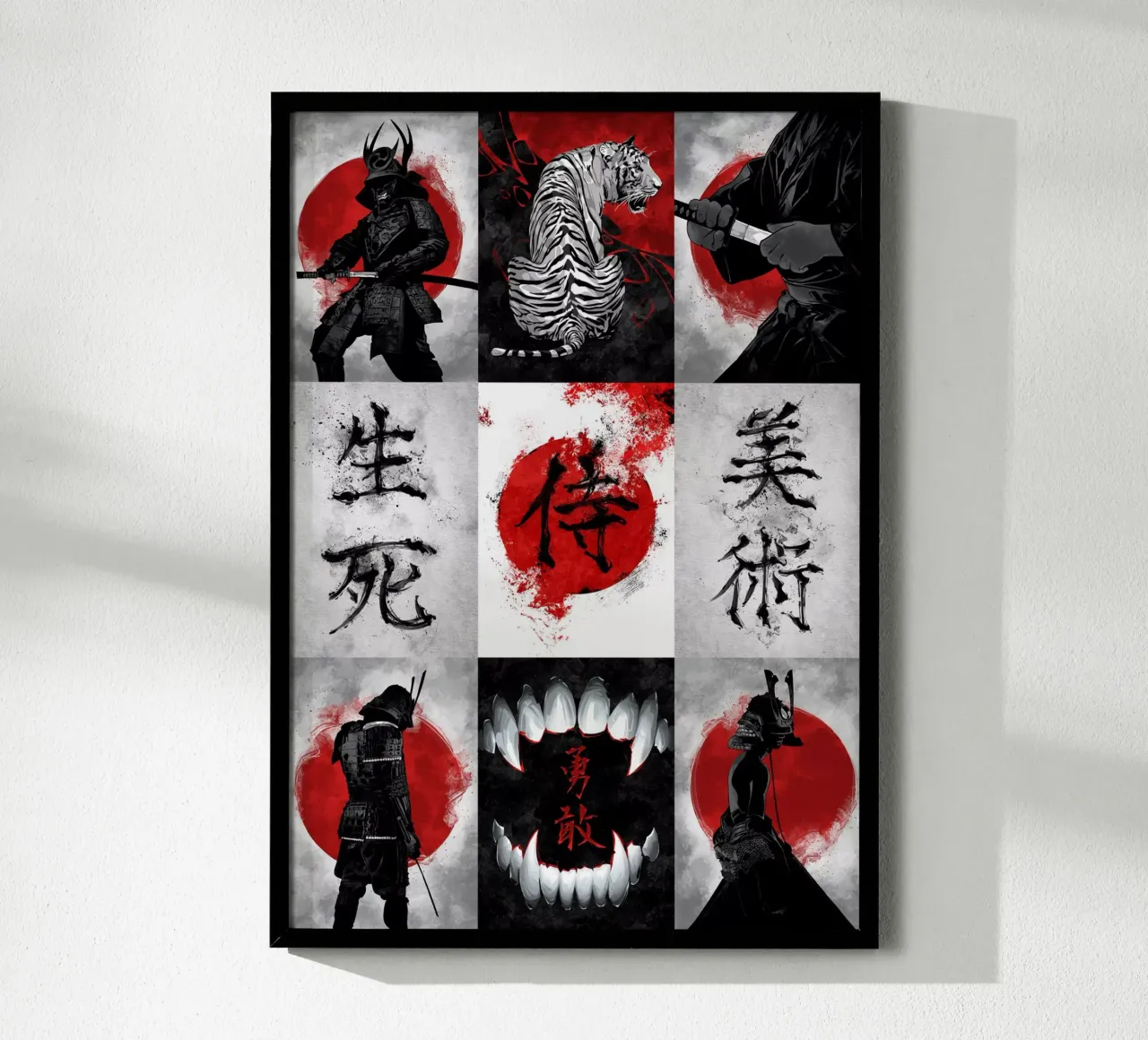 Samurai Aesthetic carta hahnemühle da nabakumov