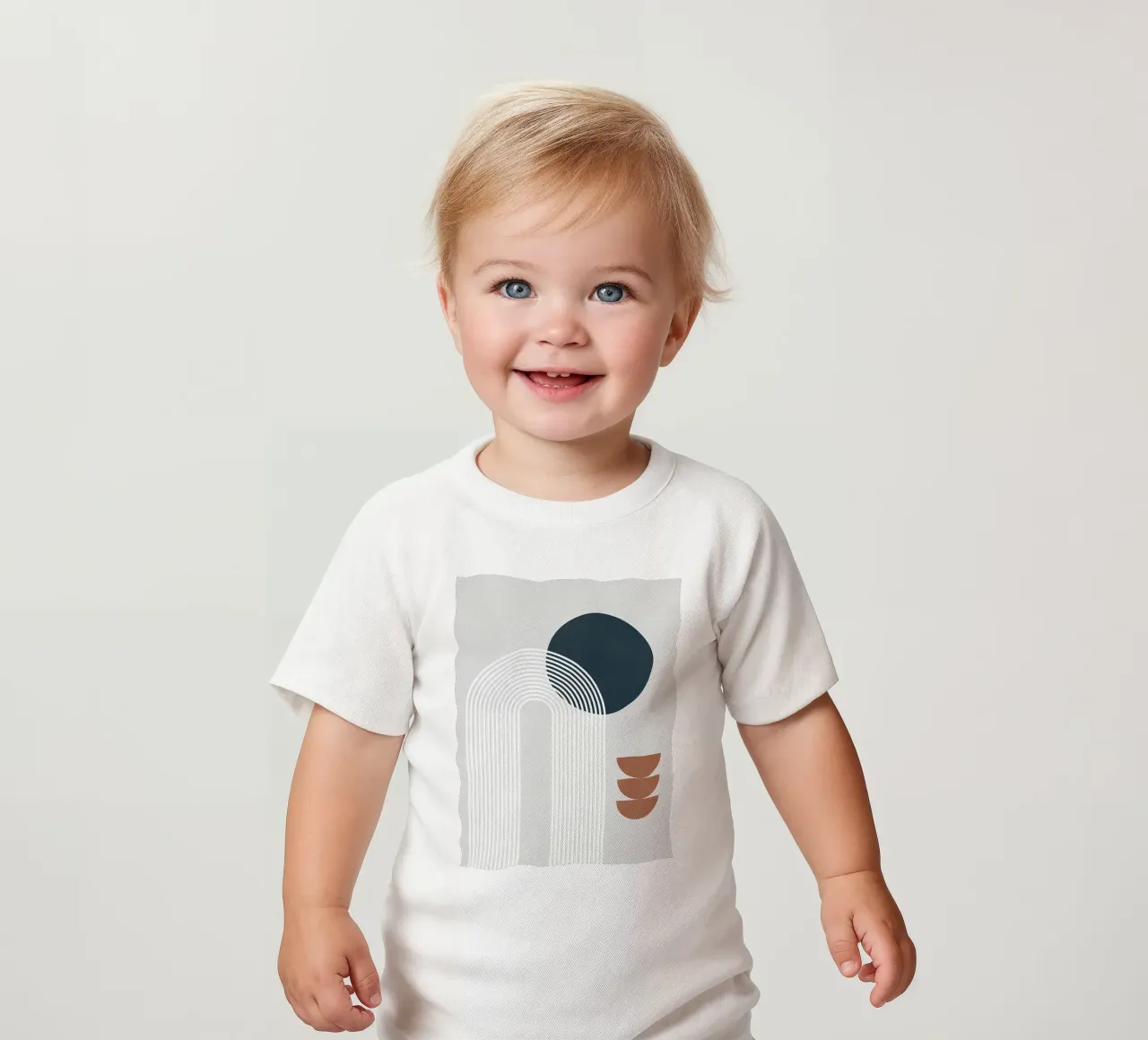 Minimalista maglietta neonato da stewar