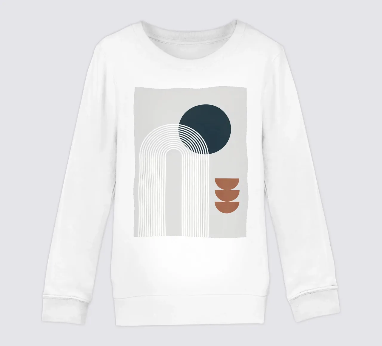 Minimalista felpa bambino da stewar