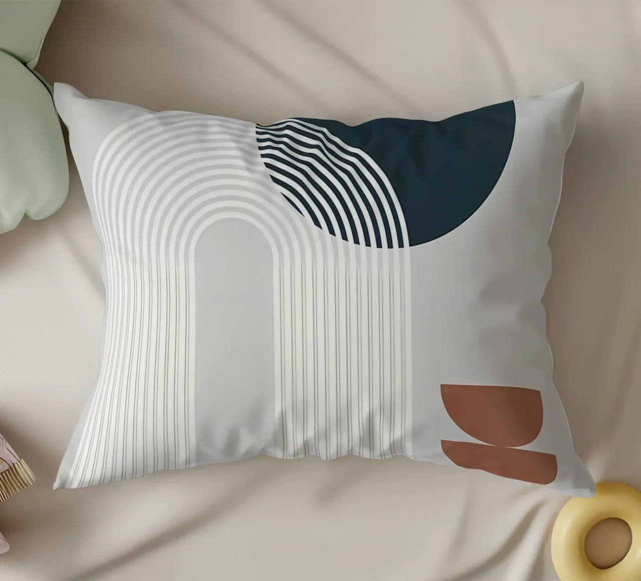 Minimalista cuscino da stewar