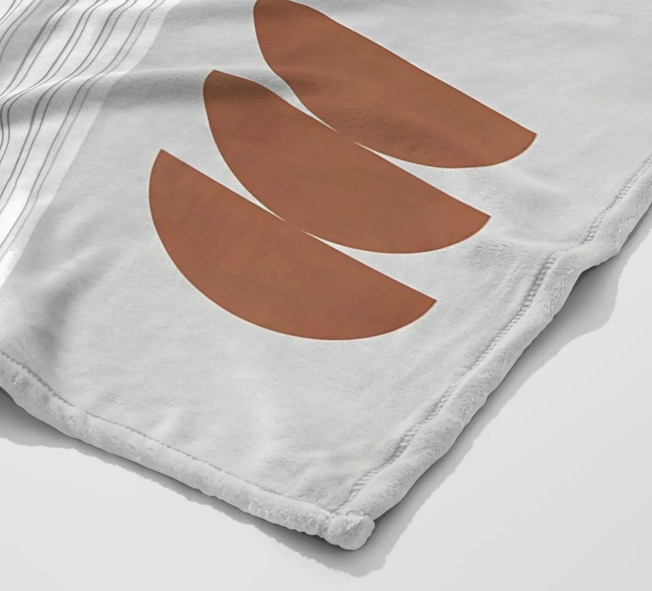Minimalista coperta in pile da stewar