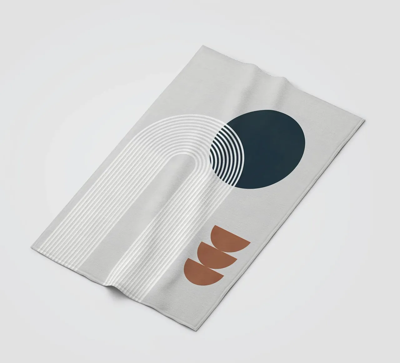 Minimalista coperta in pile da stewar