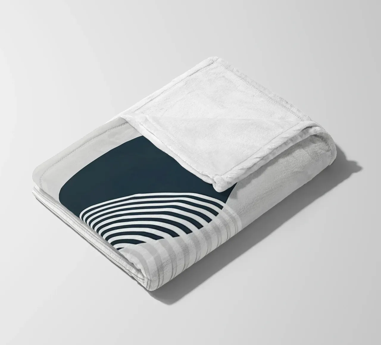 Minimalista coperta in pile da stewar