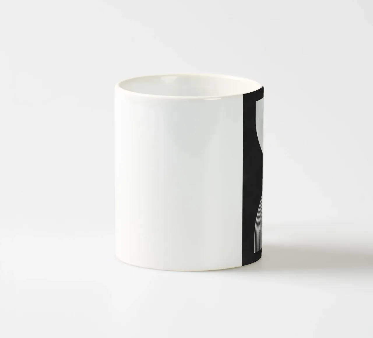 Minimalista tazza in ceramica da stewar
