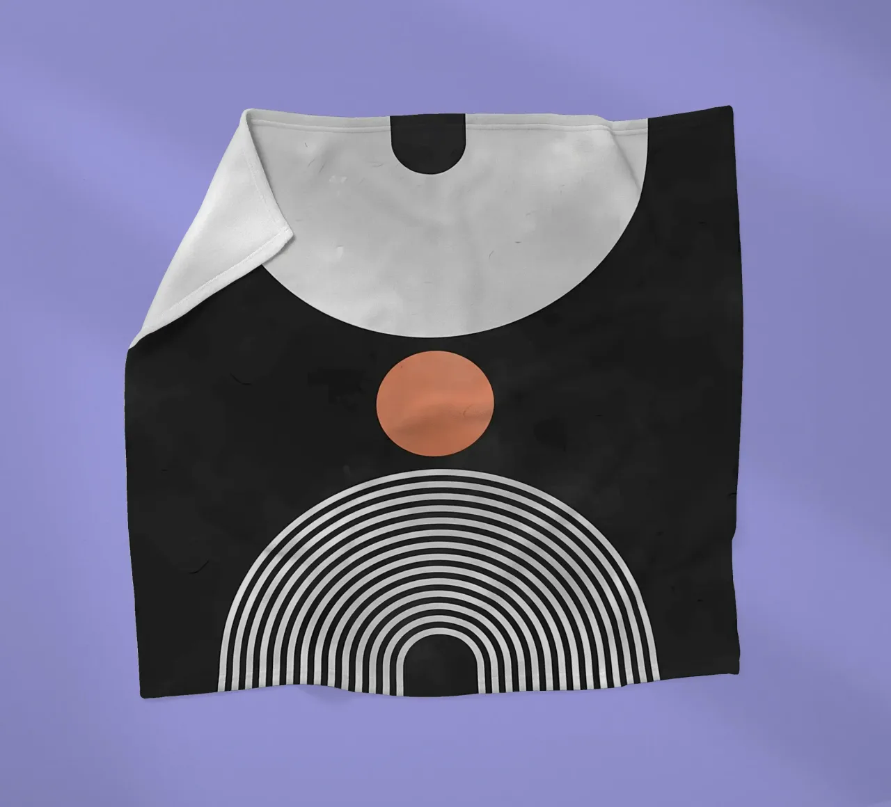 Minimalista coperta in pile da stewar