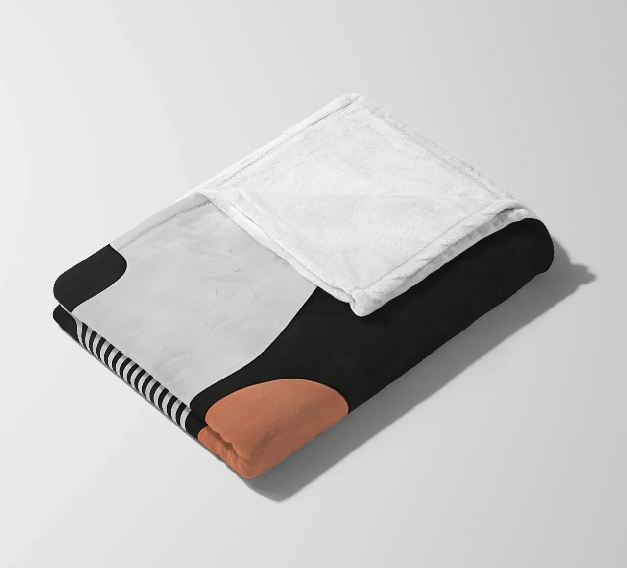 Minimalista coperta in pile da stewar