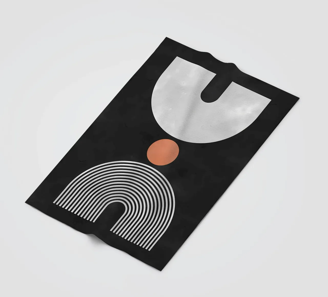 Minimalista coperta in pile da stewar