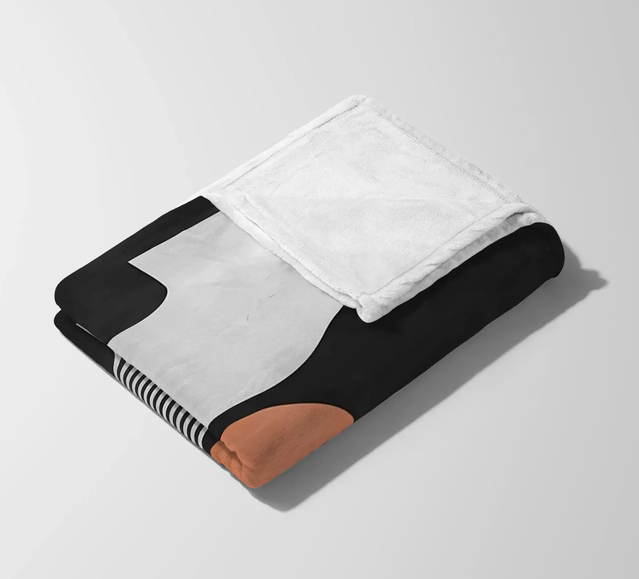 Minimalista coperta in pile da stewar