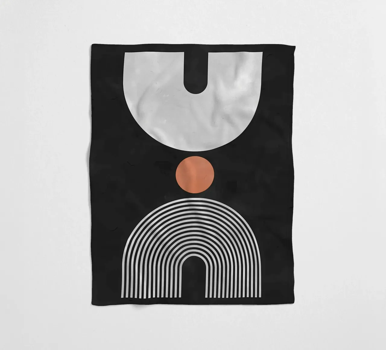 Minimalista coperta in pile da stewar