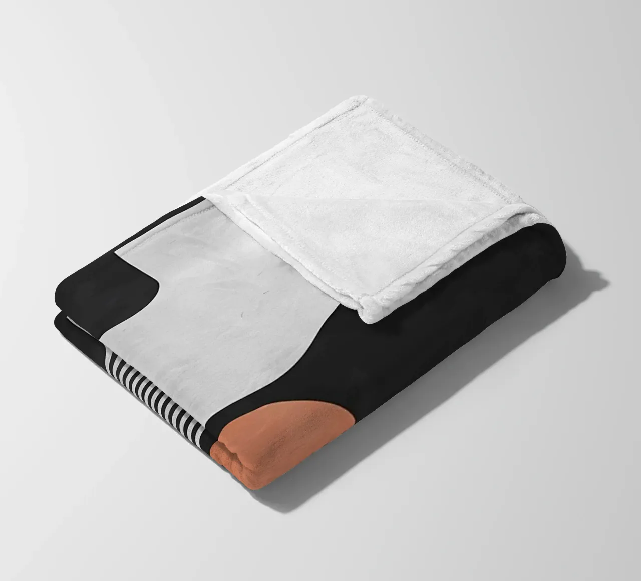 Minimalista coperta in pile da stewar