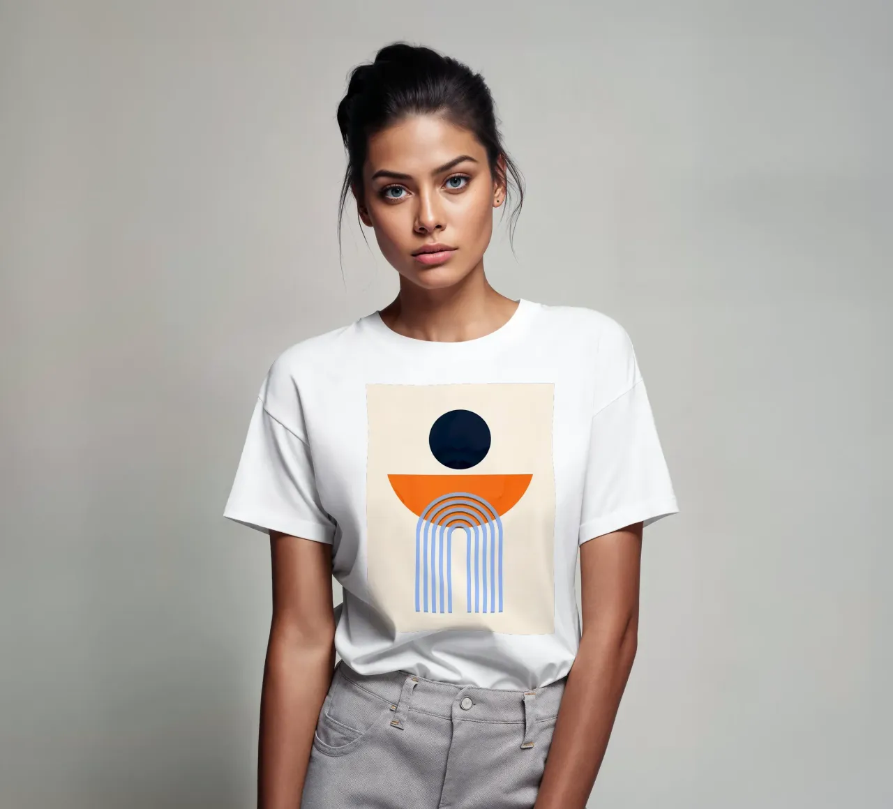 Minimalista t-shirt da stewar