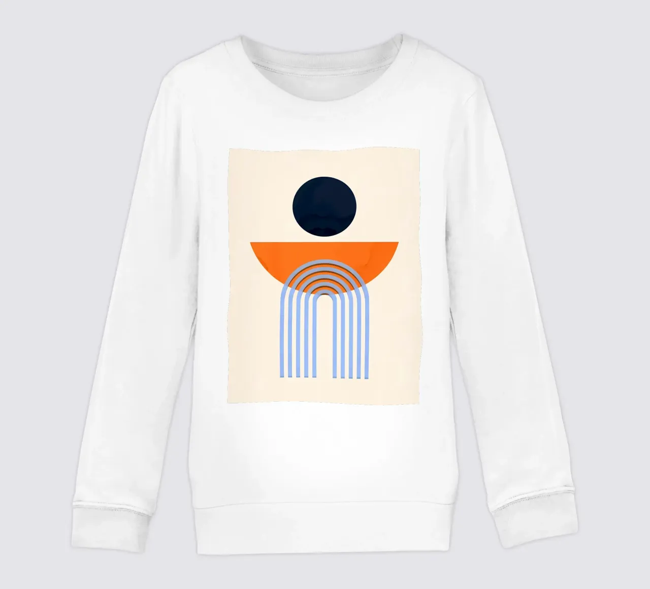 Minimalista felpa bambino da stewar