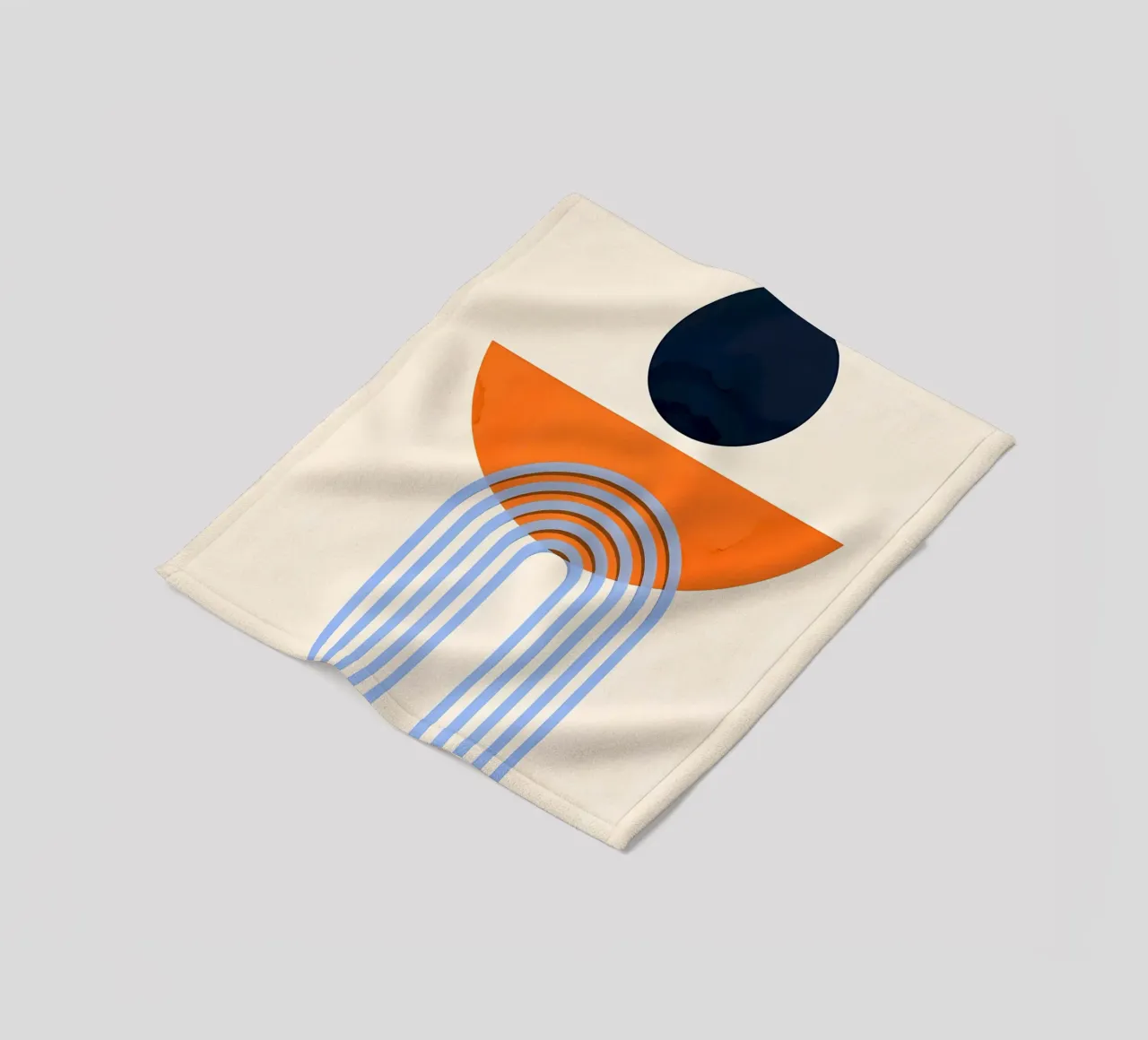 Minimalista coperta in pile da stewar